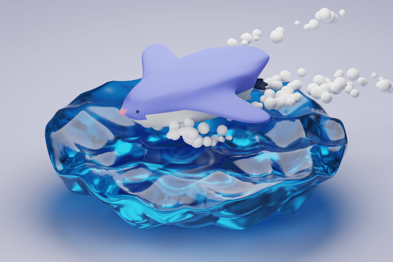 penguin 3d animation